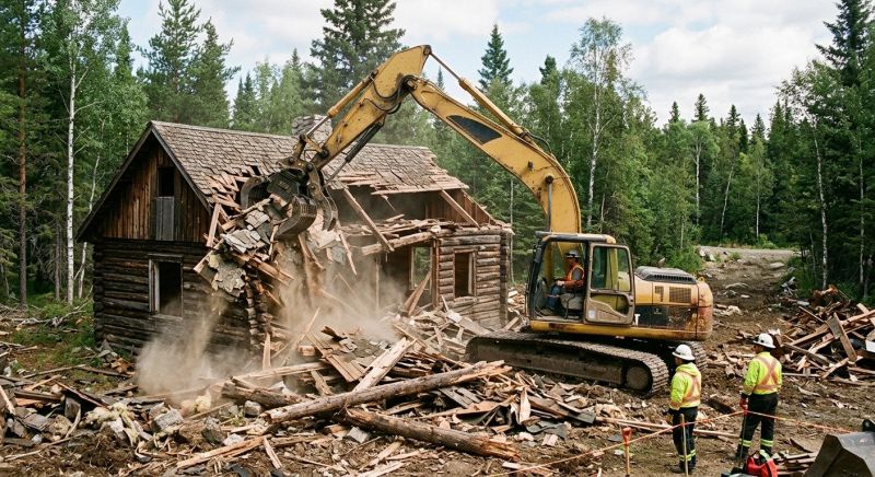 Cabin Demolition in Katy, TX